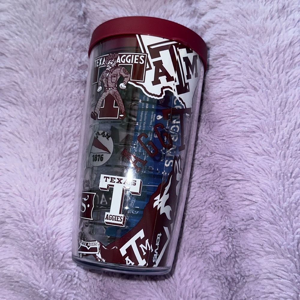 texas a&m 16oz tervis cup